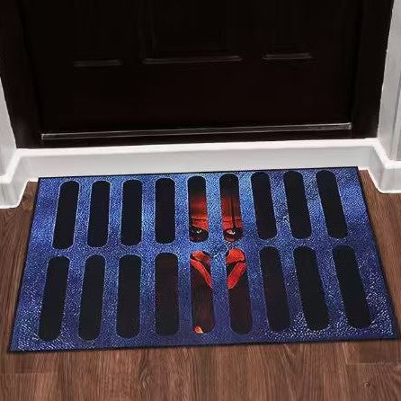 Horror-Themed Welcome Mat