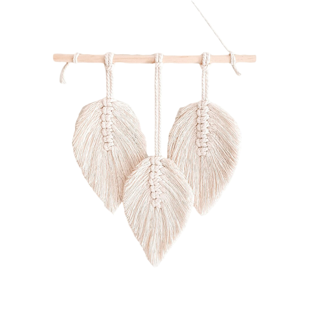 Decorative Leaf Macrame Wall Hanging Acalora