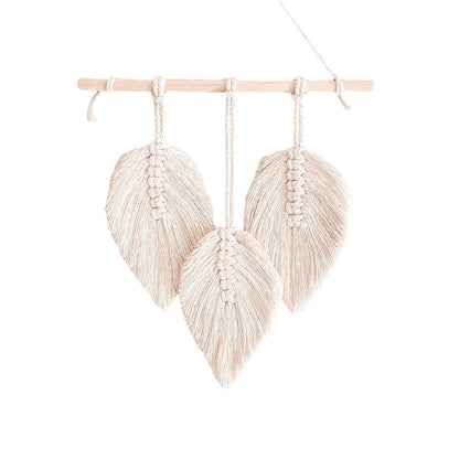 Decorative Leaf Macrame Wall Hanging Acalora