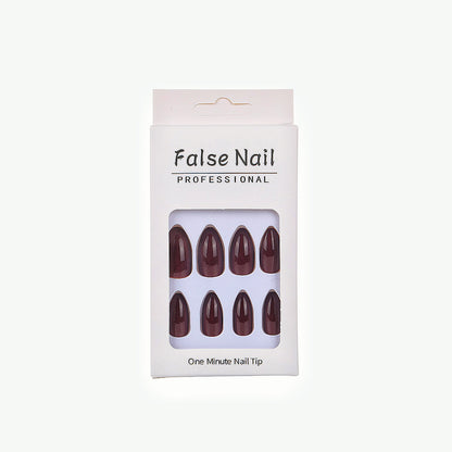 Acrylic nails with elegant almond shape Acalora