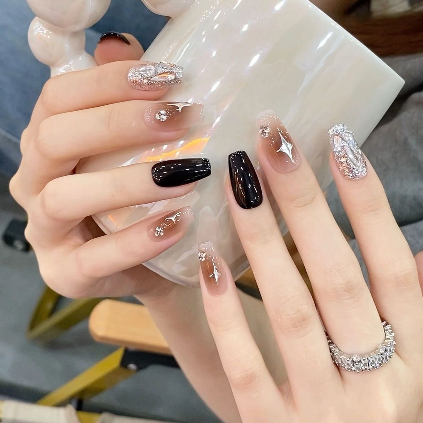 Artistic Decorative Nail Tips Acalora