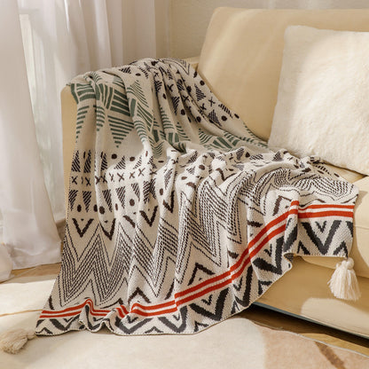 Bohemian Patterned Throw Blanket