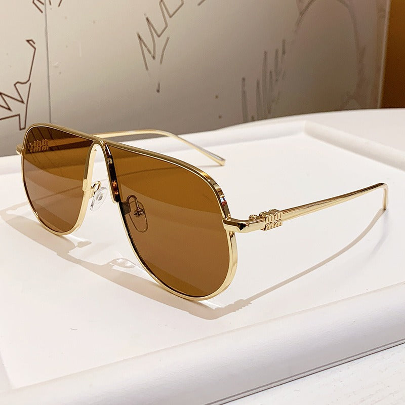 Men's Luxurious Oversized Aviator Sunglasses Bowlift