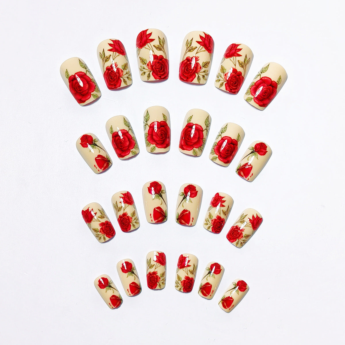 Floral Design Nail Wraps Acalora