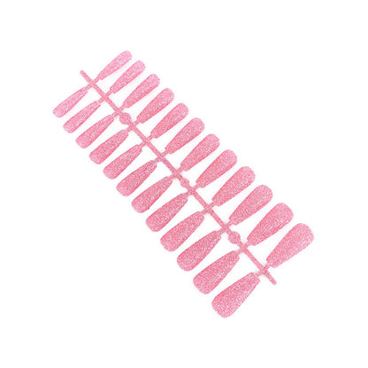 Glamorous artificial nails with glitter effects Acalora
