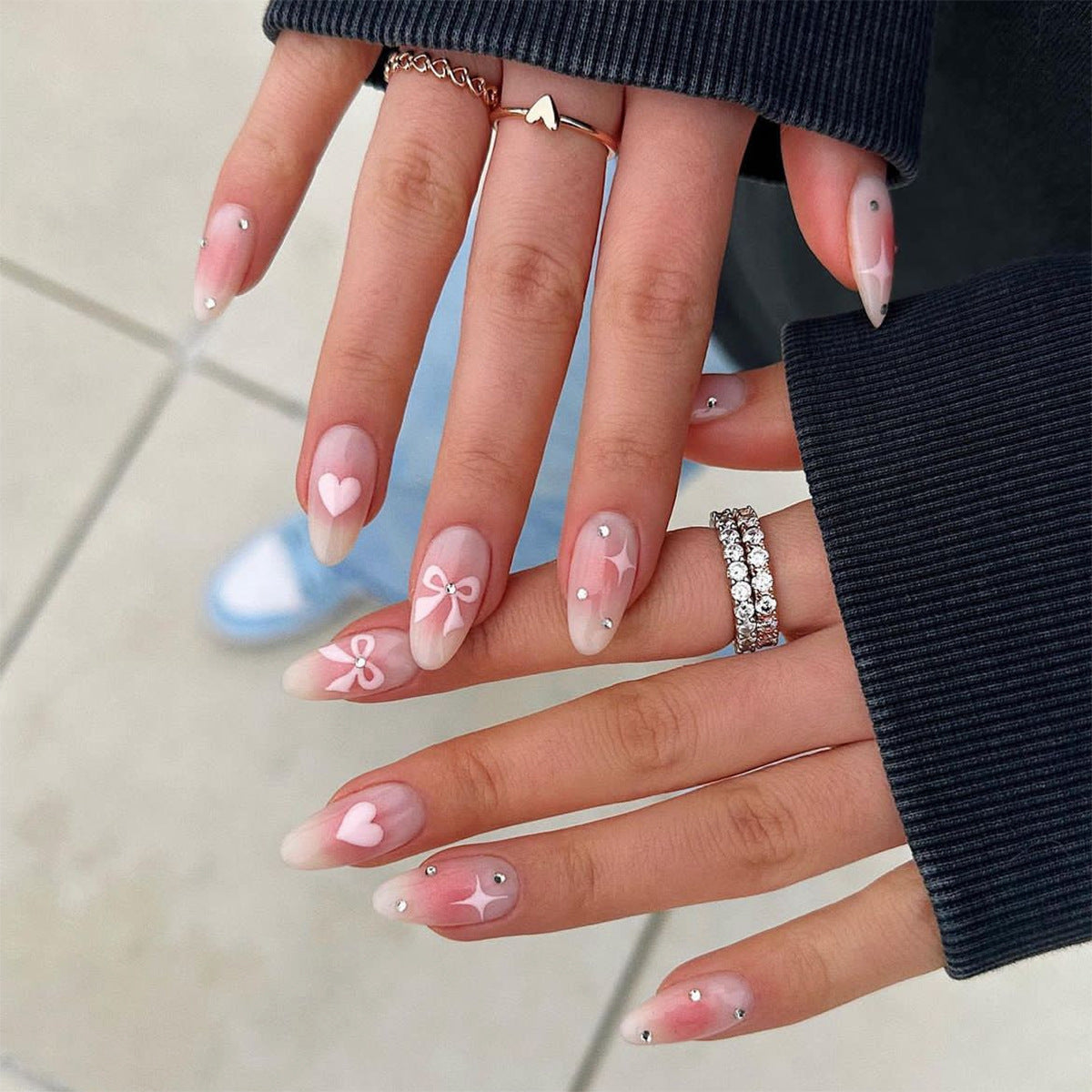 Decorative Theme Press-On Nail Set Acalora