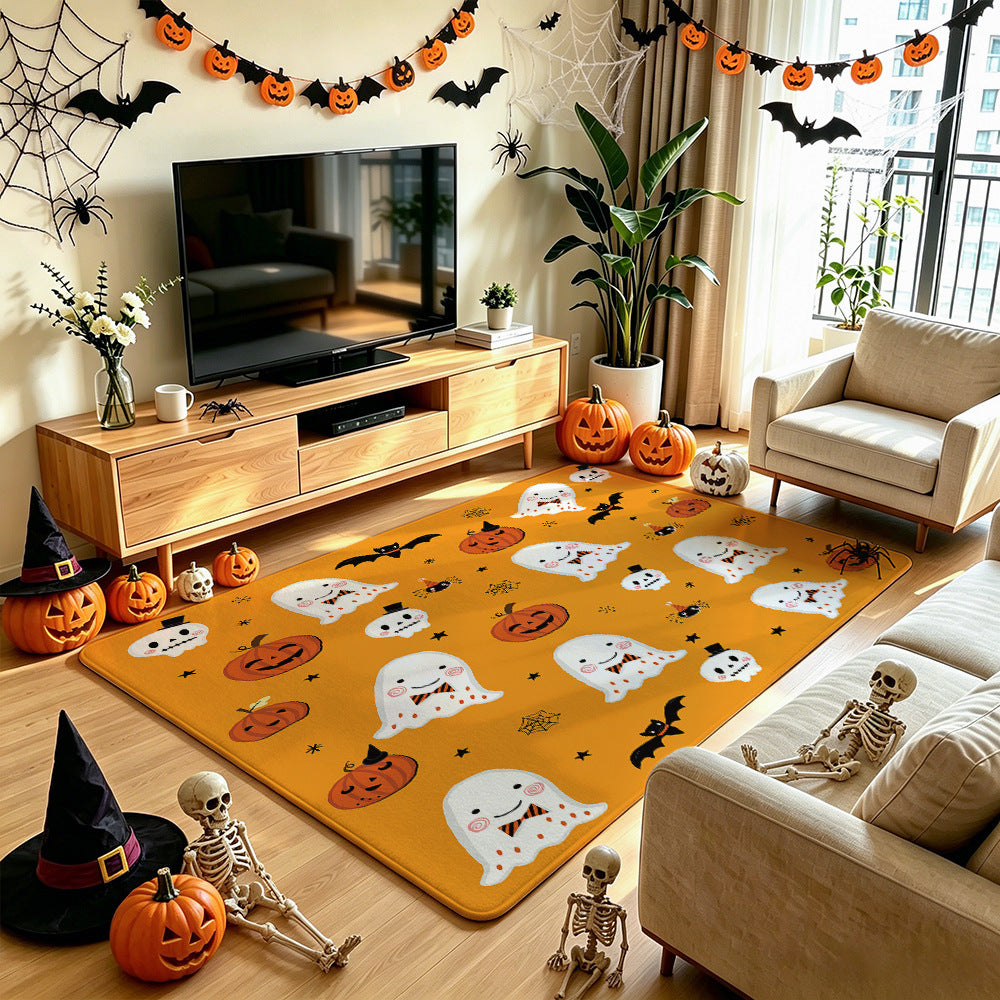 Unisex Halloween-Themed Area Rug