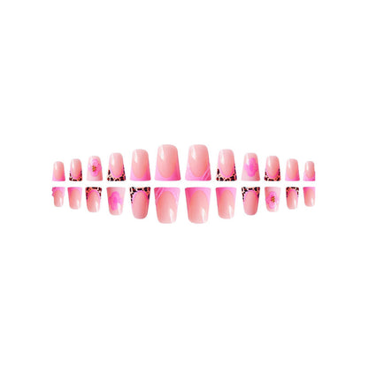 Floral Design Press-On Nail Set Acalora