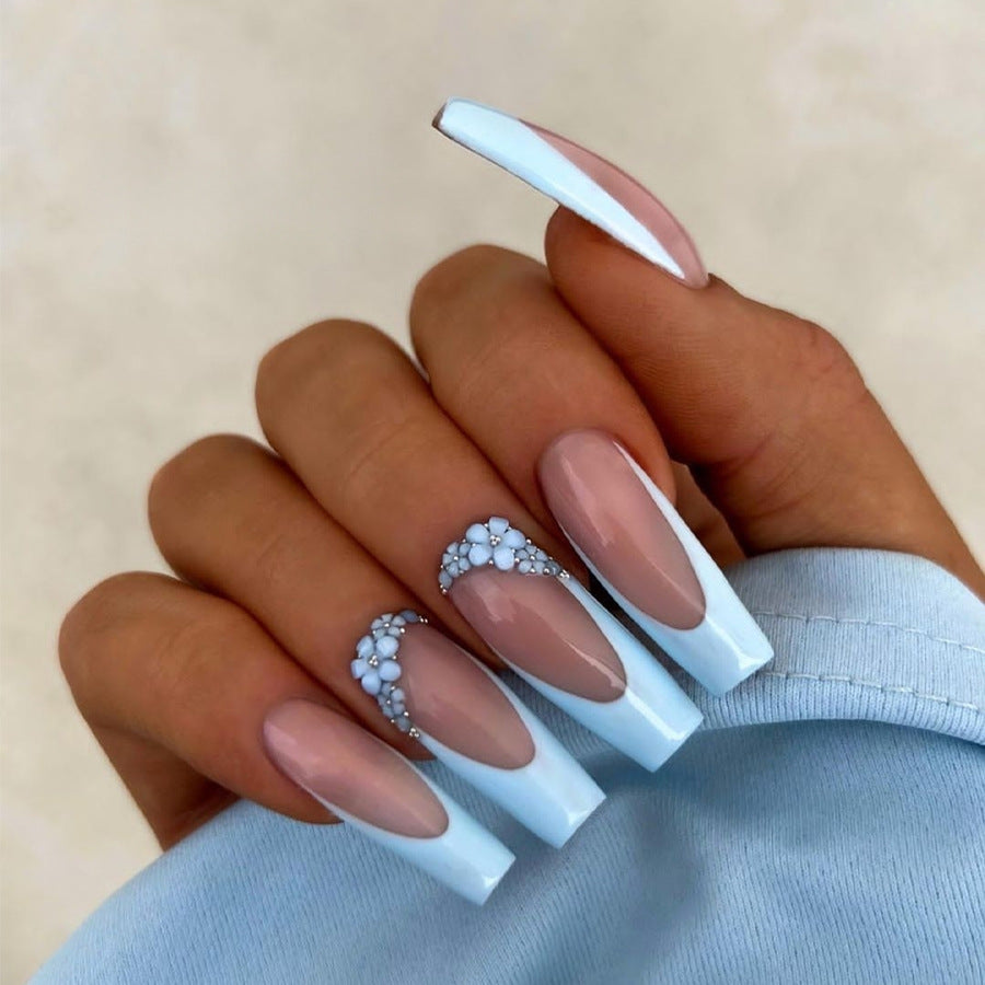 Elegant Full-Cover Nail Tips Set Acalora