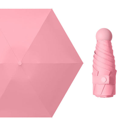 Women's stylish folding umbrella with ergonomic handle Karnz