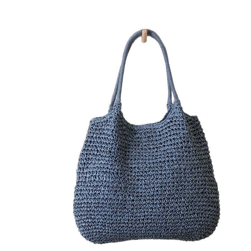 Handmade wicker tote bag with sturdy handles Bowlift