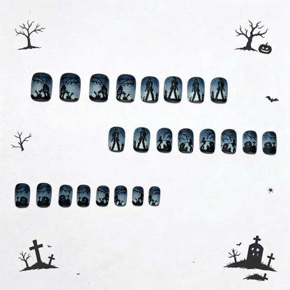 Gothic Graveyard Nail Art Acalora