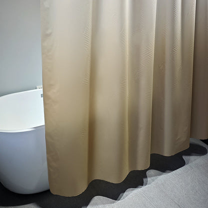 Elegant Textured Shower Curtain