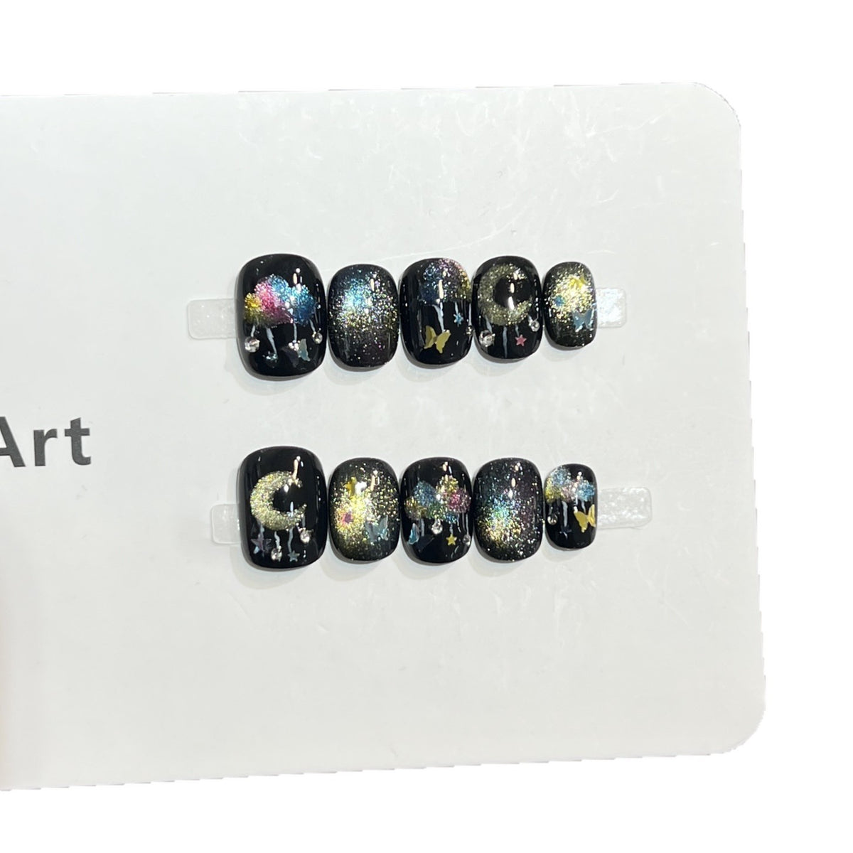 Galaxy-Themed Nail Art Set Acalora