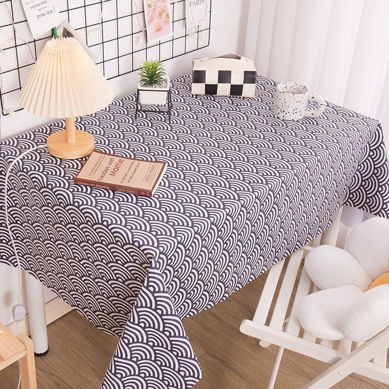 Elegant Textured Dining Tablecloth