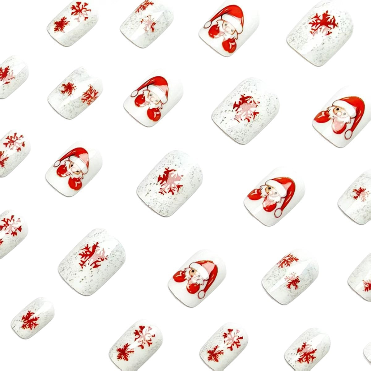 Festive Holiday Themed Nail Art Acalora