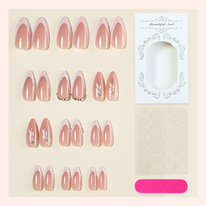 Elegant Floral Press-On Nail Art Kit Acalora