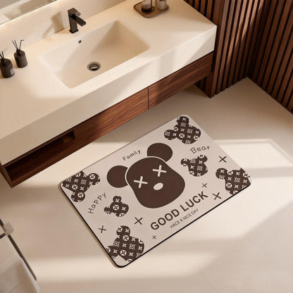 Cute Cartoon Character Bath Mat Acalora
