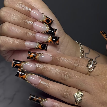 Elegant Long Acrylic Nail Extensions Acalora