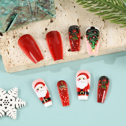 Christmas Art Nails Acalora