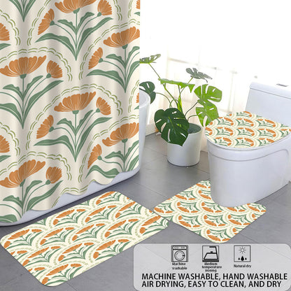 Bohemian-Themed Four-Piece Digital Bathroom Set