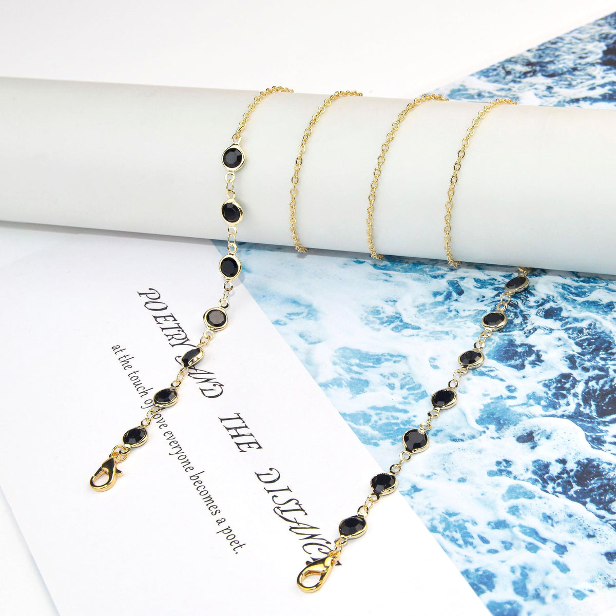 Multi-Layered Elegant Chain Bracelet Acalora