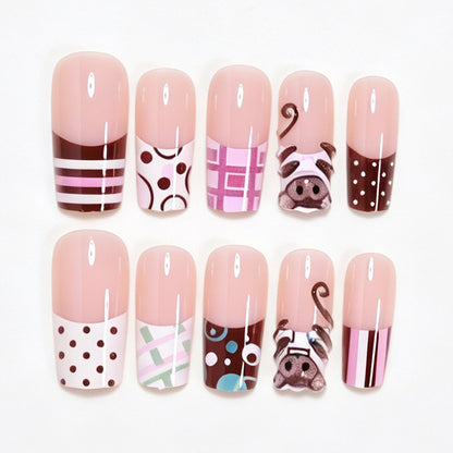 Playful Cartoon-Themed Nail Art Acalora