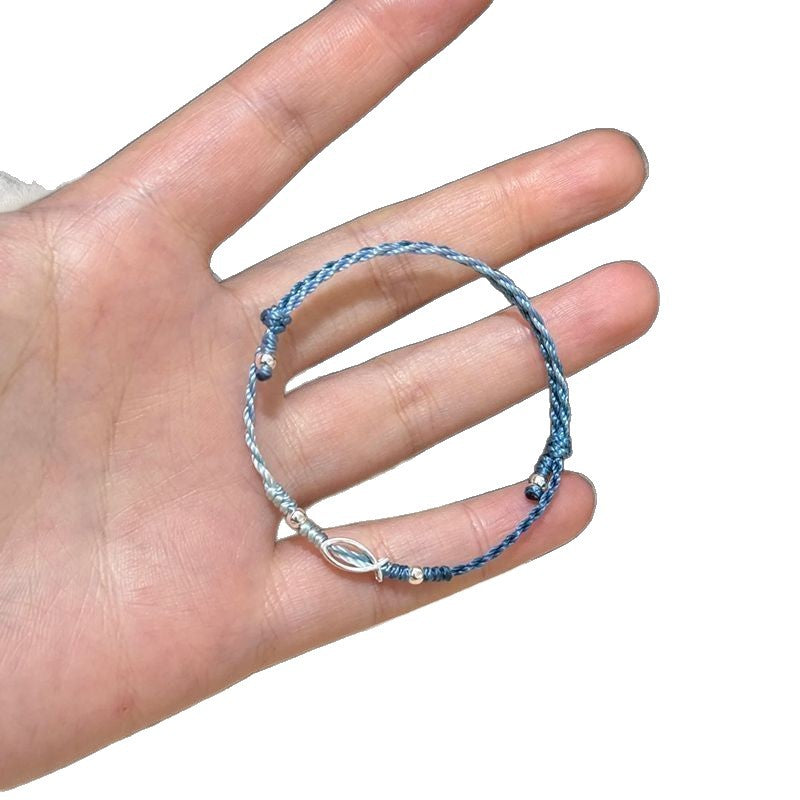 Adjustable Ocean-Inspired Charm Bracelet Acalora