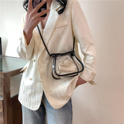 Transparent Mini Bucket Bag Acalora