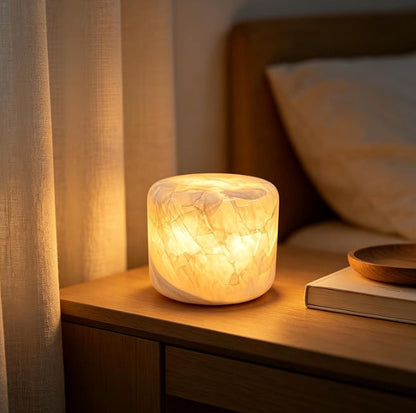Modern Alabaster Accent Lamp