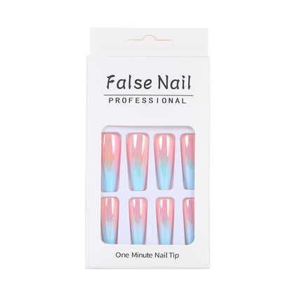 Artificial nails in modern ombre design Acalora