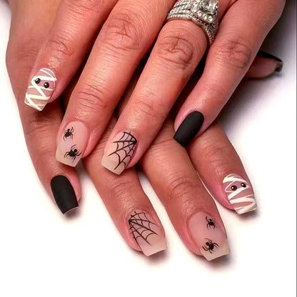 Artificial nail set with unique patterns Acalora