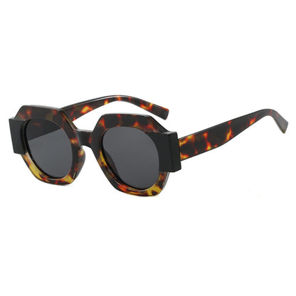 Ladies trendy sunglasses in hexagonal design Kalsten