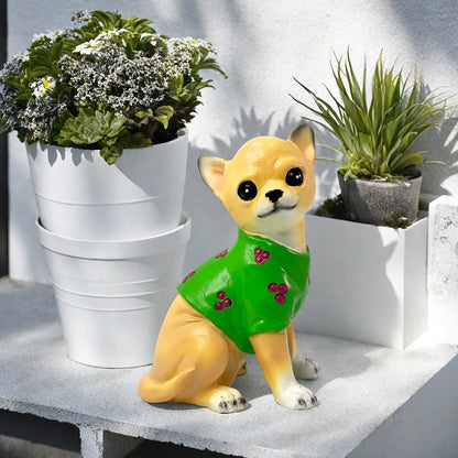 Decorative Sleeping Bulldog Figure Acalora