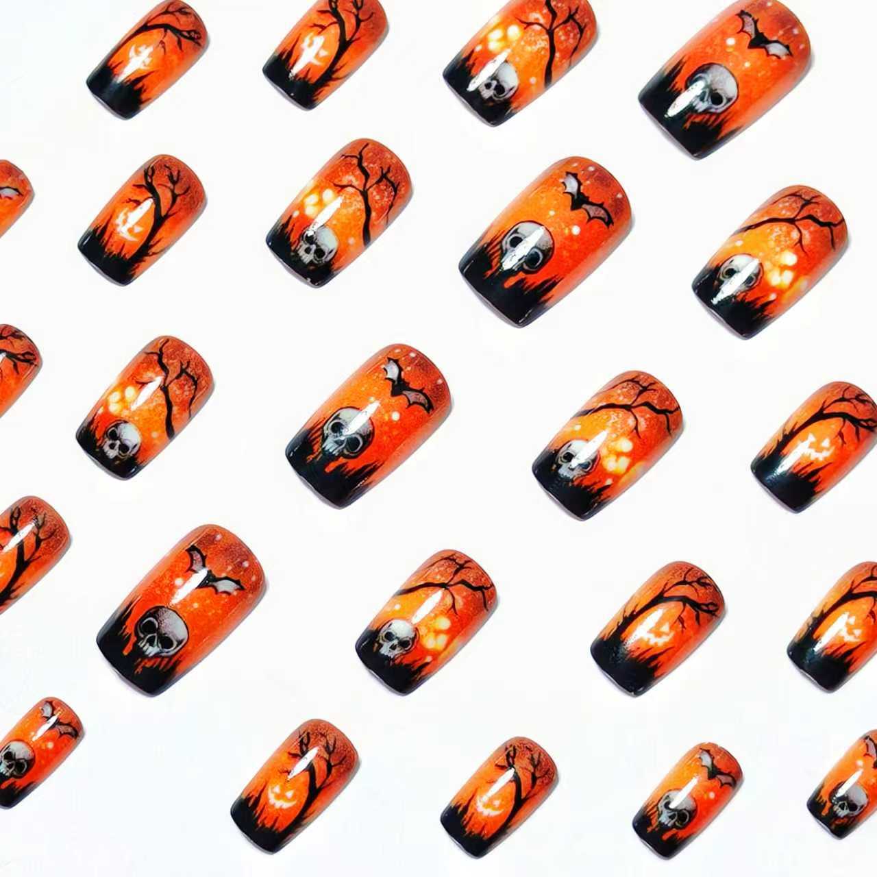Halloween-Themed 3D Nail Art Acalora 1788155551