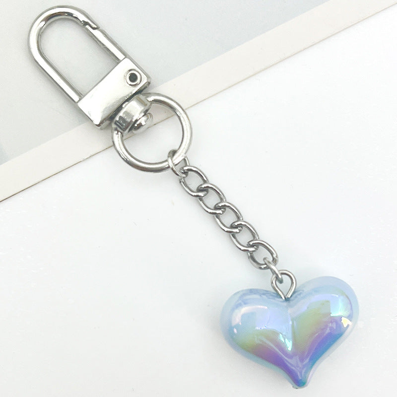 Heart-Shaped Keychain Charm Acalora