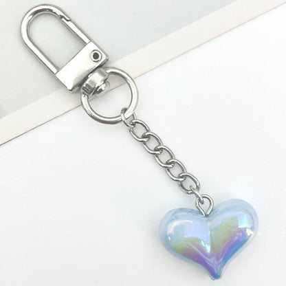 Heart-Shaped Keychain Charm Acalora
