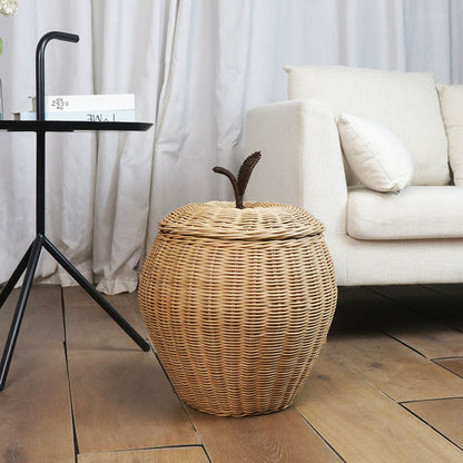 Decorative Woven Storage Container with Lid Acalora