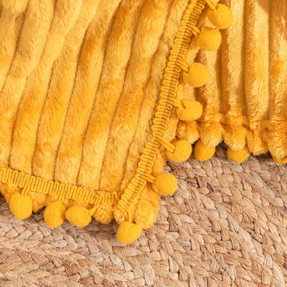 Unisex Cozy Textured Throw Blanket