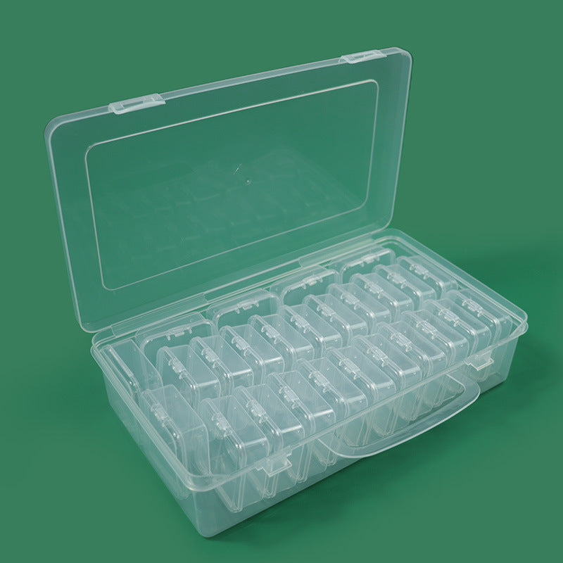 Clear Multi-Compartment Storage Box Acalora