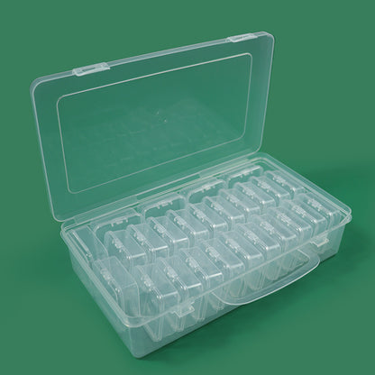 Clear Multi-Compartment Storage Box Acalora