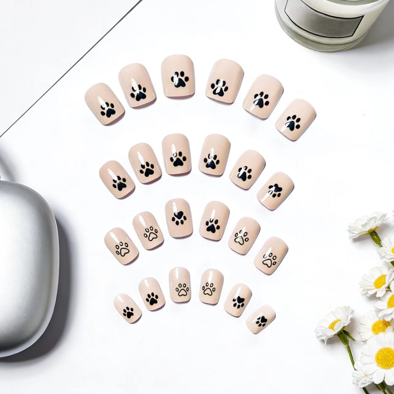Playful Pet-Themed Nail Art Acalora