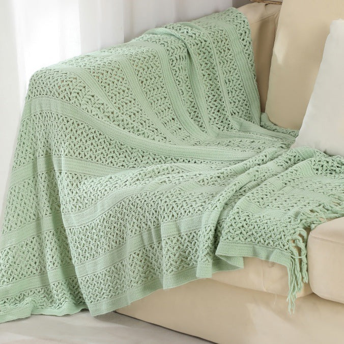 Unisex Cozy Knit Throw Blanket