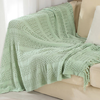 Unisex Cozy Knit Throw Blanket