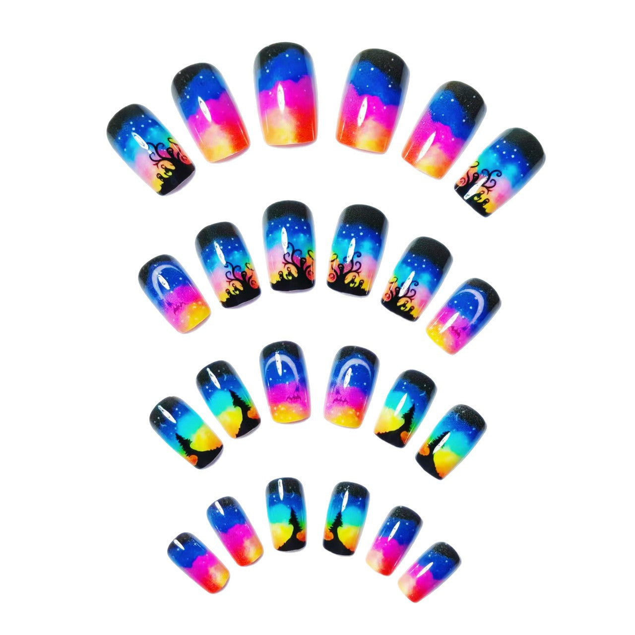 Cosmic Fantasy Nail Art Acalora