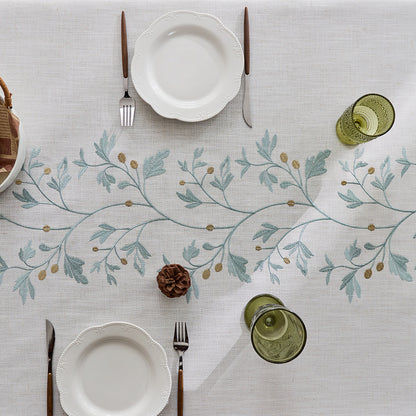 Elegant Fringed Table Cover