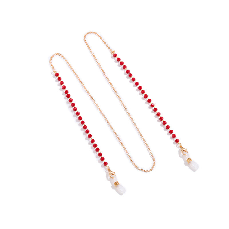 Elegant Beaded Eyewear Chain Acalora 1788164382