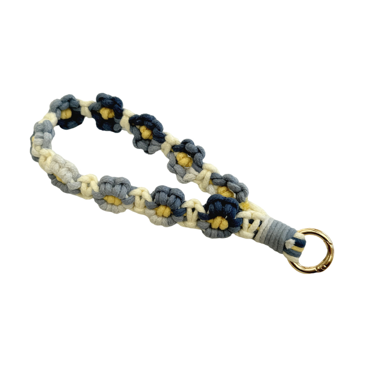 Handcrafted Macrame Keychain Holder Acalora