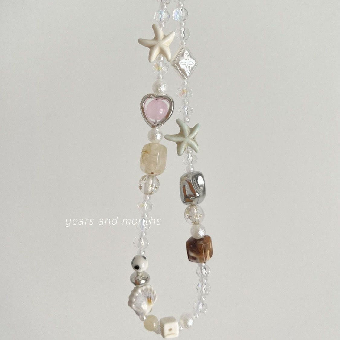 Beach-Themed Charm Necklace Acalora