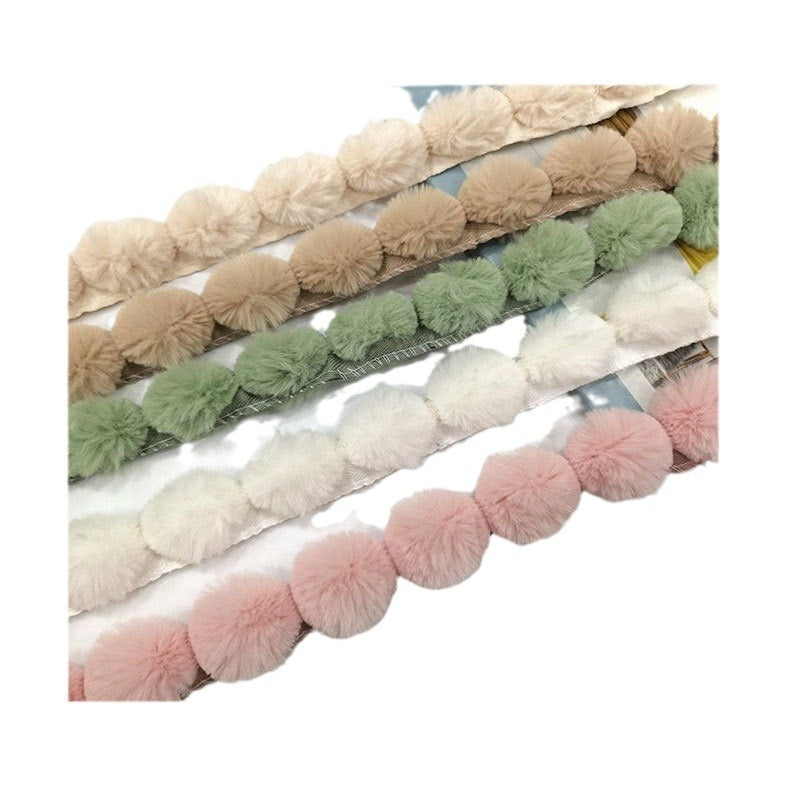 Decorative Pompon Trim Acalora